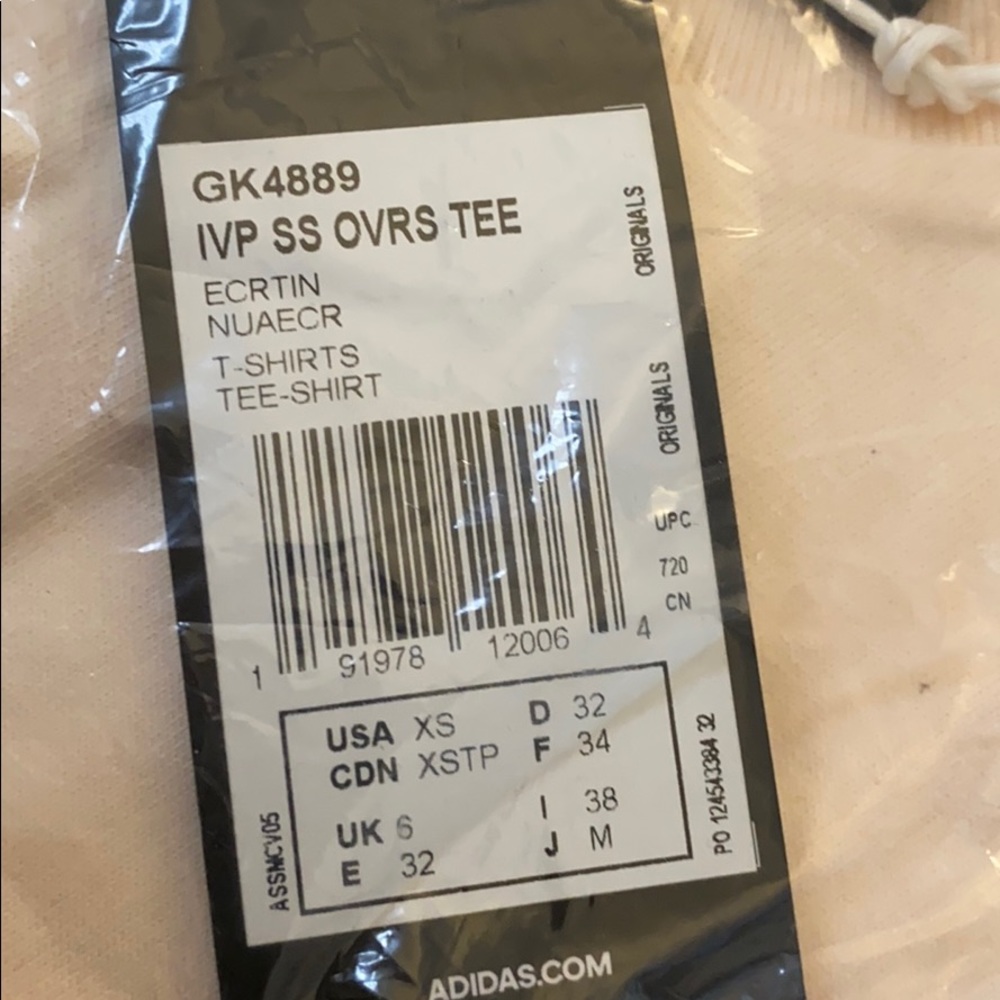 adidas x IVY PARK Short Sleeve Oversize Tee GK4889 #035 - Picture 13 of 15